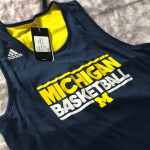 Michigan Basketball warmup jersey
